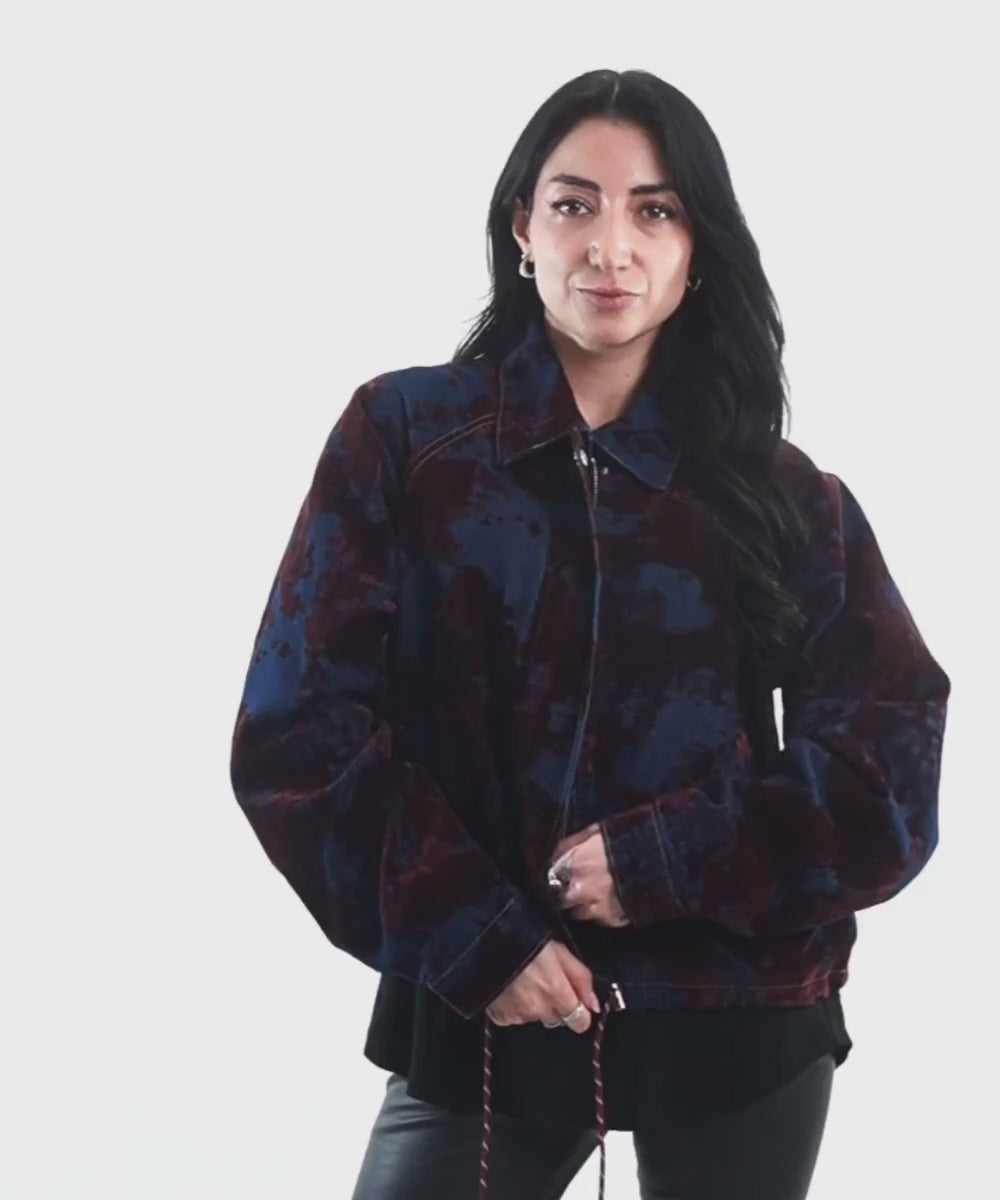 Chaqueta Italiana Estampada
